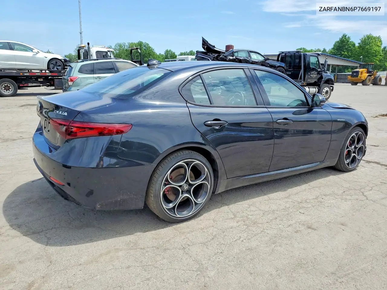 2023 Alfa Romeo Giulia Ti VIN: ZARFANBN6P7669197 Lot: 56337556