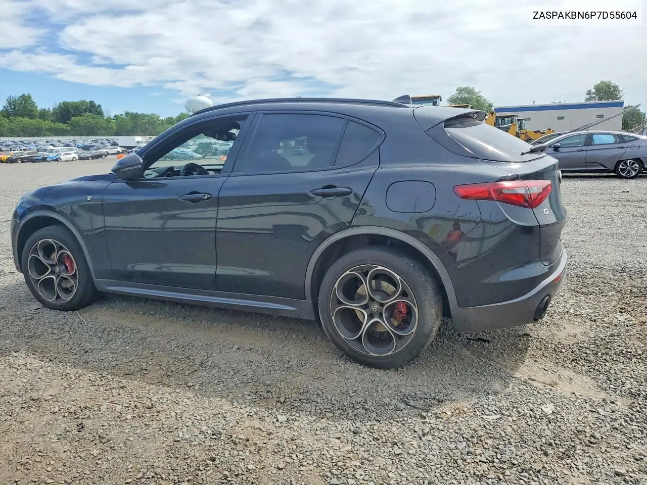 2023 Alfa Romeo Stelvio Ti VIN: ZASPAKBN6P7D55604 Lot: 58065806