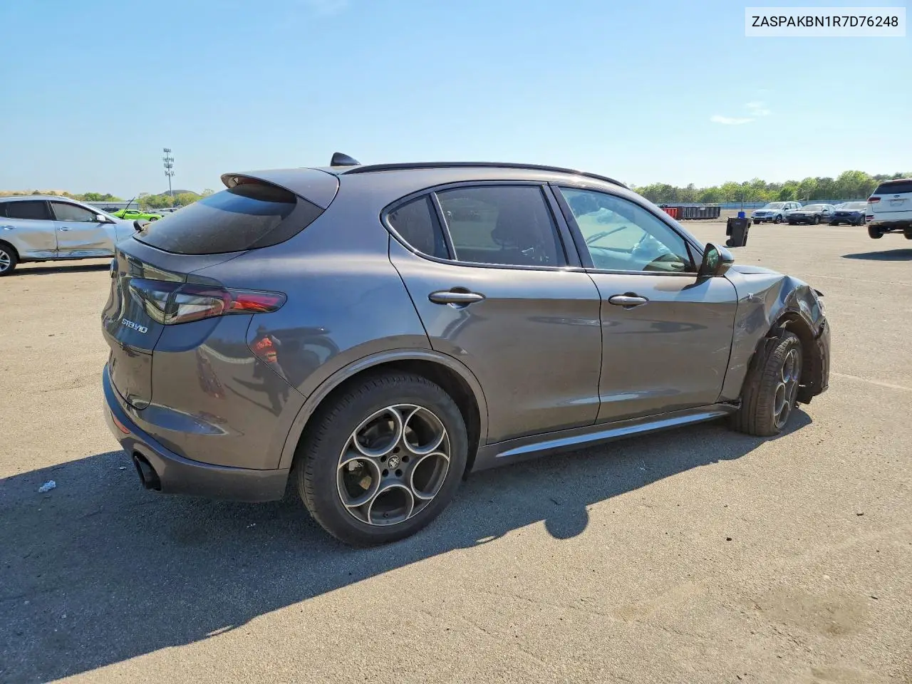 2024 Alfa Romeo Stelvio Ti VIN: ZASPAKBN1R7D76248 Lot: 54108086