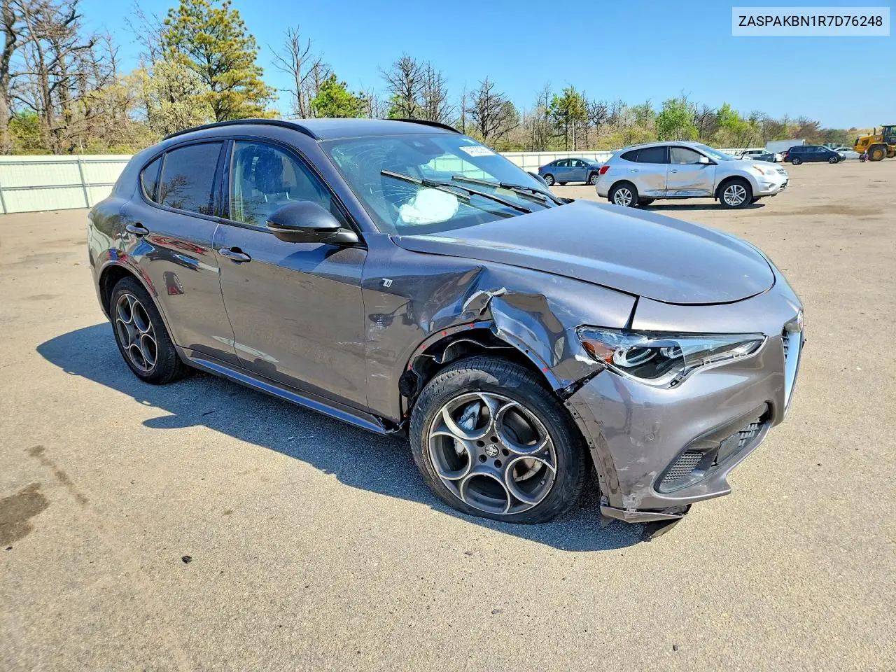 2024 Alfa Romeo Stelvio Ti VIN: ZASPAKBN1R7D76248 Lot: 54108086