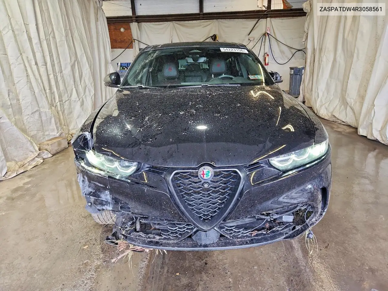 2024 Alfa Romeo Tonale Veloce VIN: ZASPATDW4R3058561 Lot: 54223156