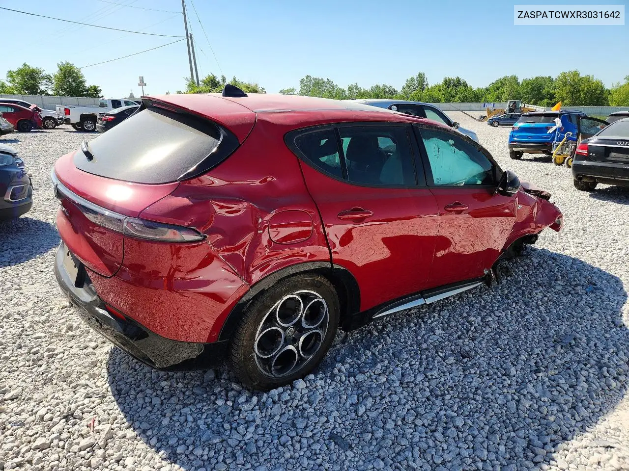 2024 Alfa Romeo Tonale Ti VIN: ZASPATCWXR3031642 Lot: 55520896