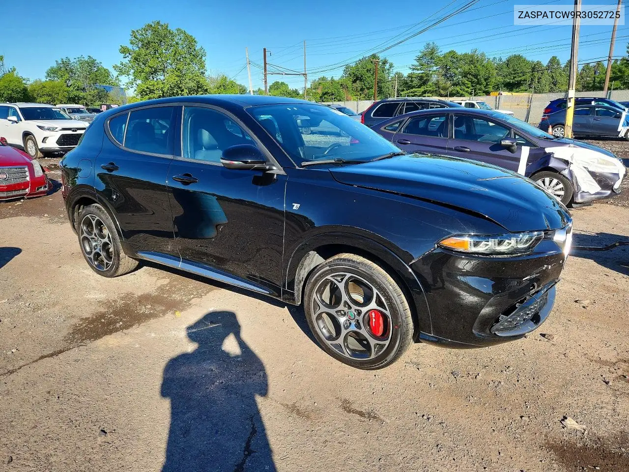 2024 Alfa Romeo Tonale Ti VIN: ZASPATCW9R3052725 Lot: 58610236
