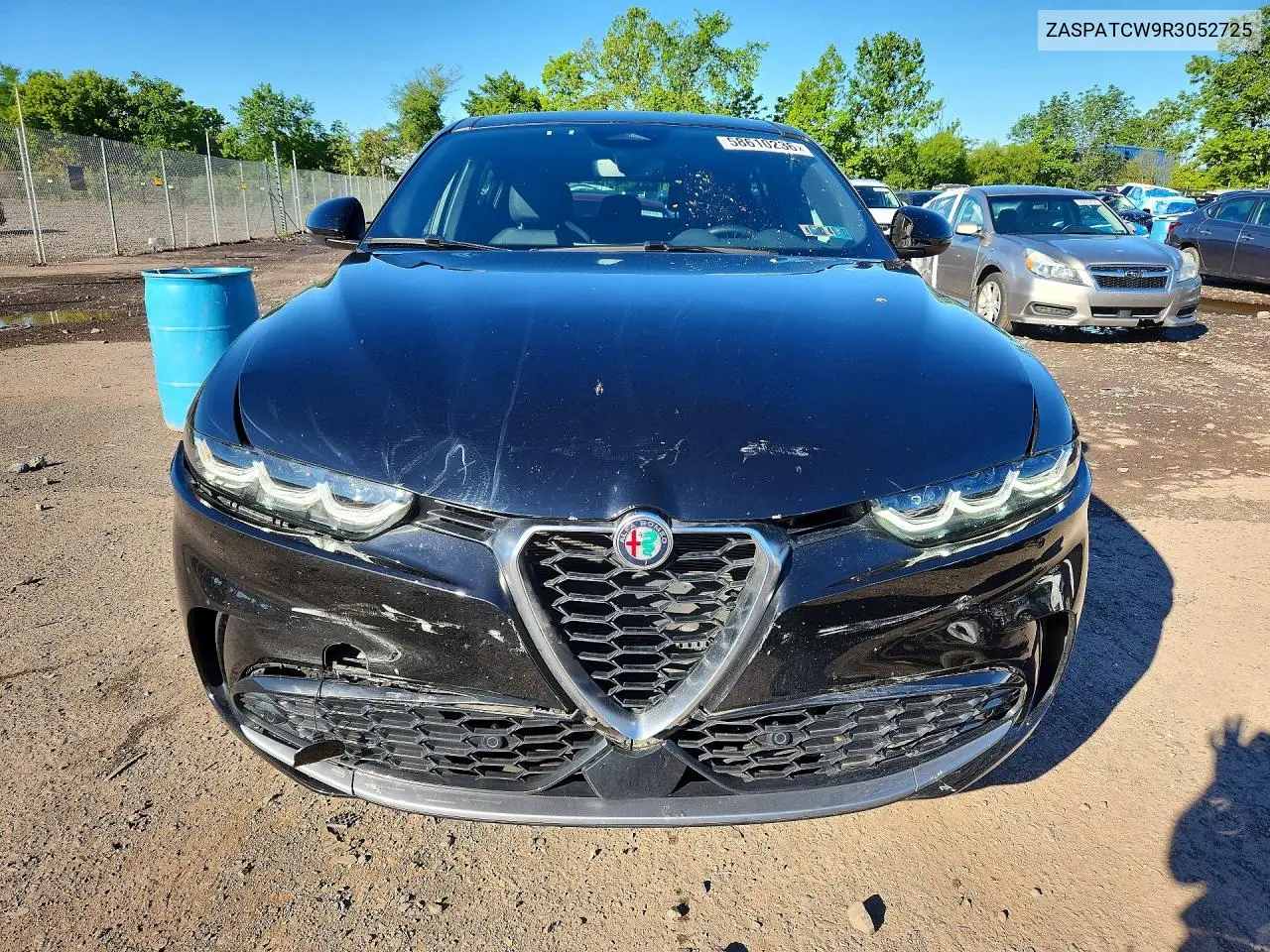 2024 Alfa Romeo Tonale Ti VIN: ZASPATCW9R3052725 Lot: 58610236