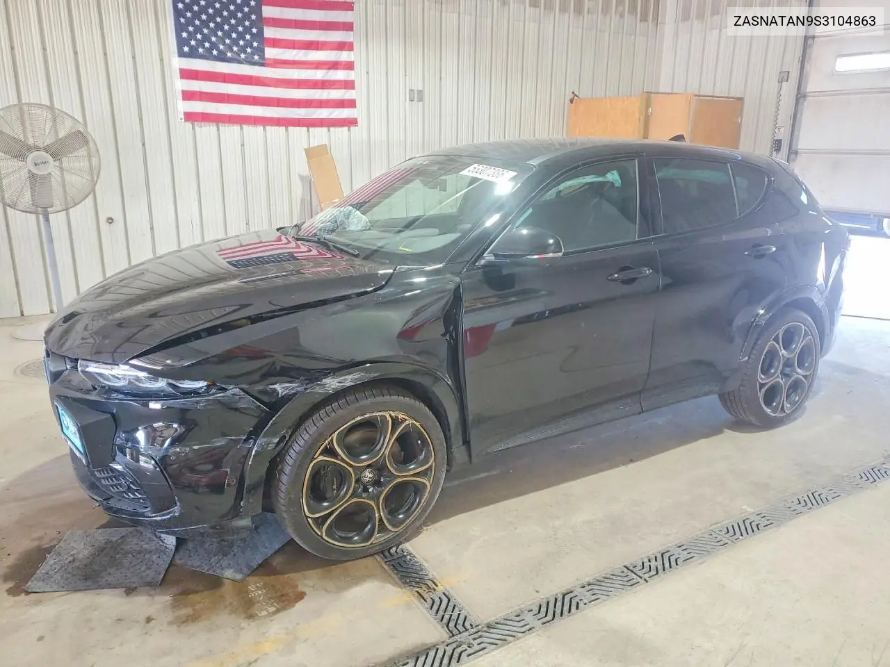 2025 Alfa Romeo Tonale Base VIN: ZASNATAN9S3104863 Lot: 56307386