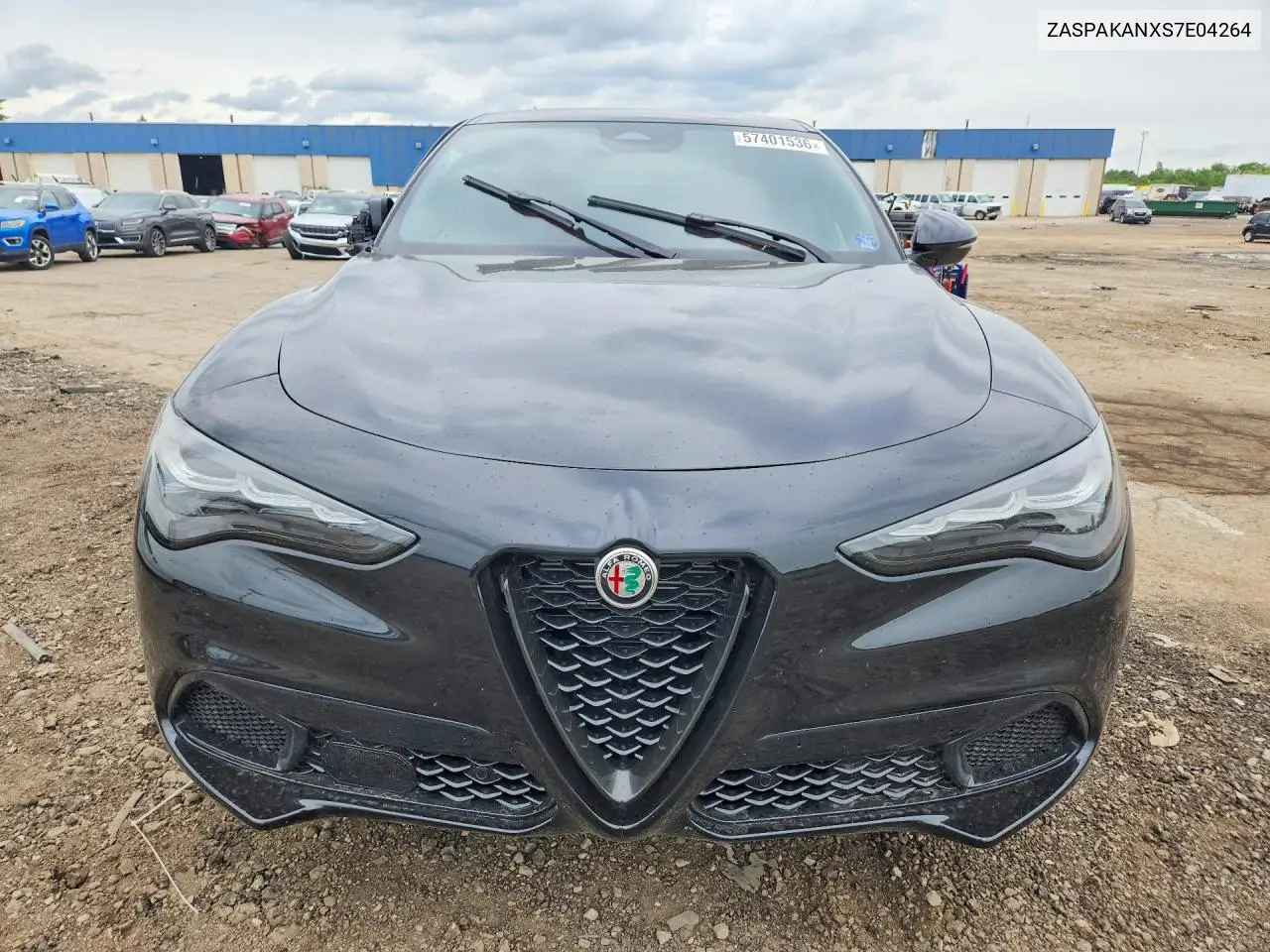 2025 Alfa Romeo Stelvio Base VIN: ZASPAKANXS7E04264 Lot: 57401536