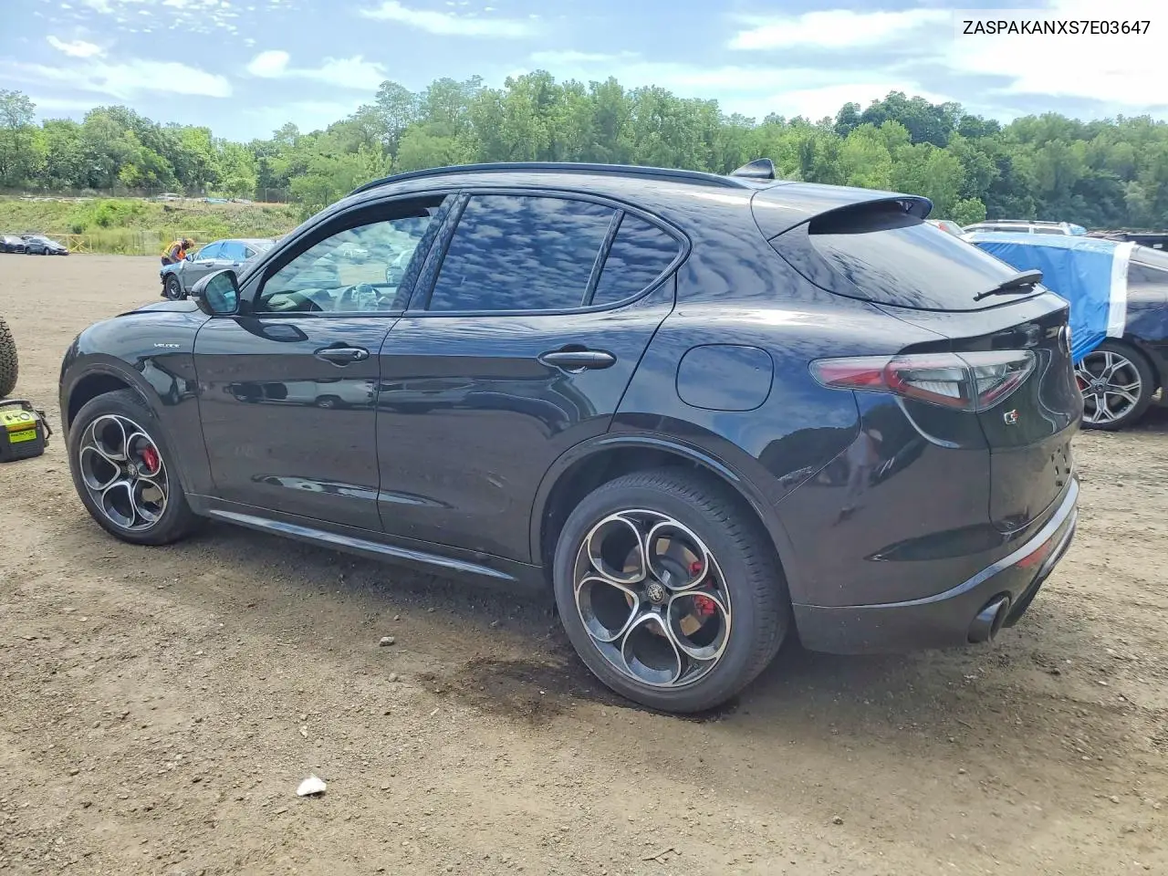 2025 Alfa Romeo Stelvio Base VIN: ZASPAKANXS7E03647 Lot: 58808766