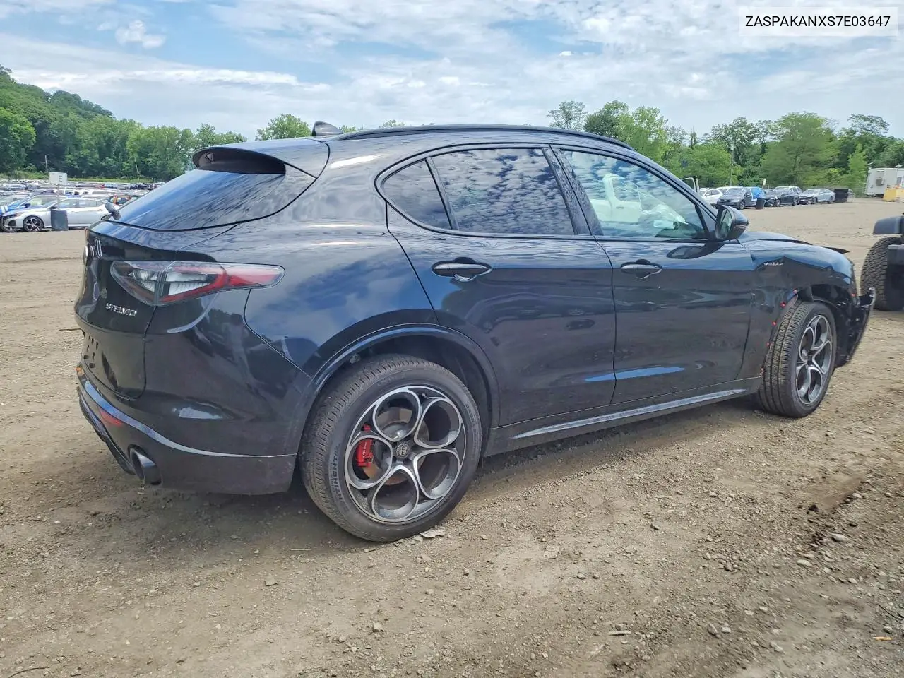 2025 Alfa Romeo Stelvio Base VIN: ZASPAKANXS7E03647 Lot: 58808766