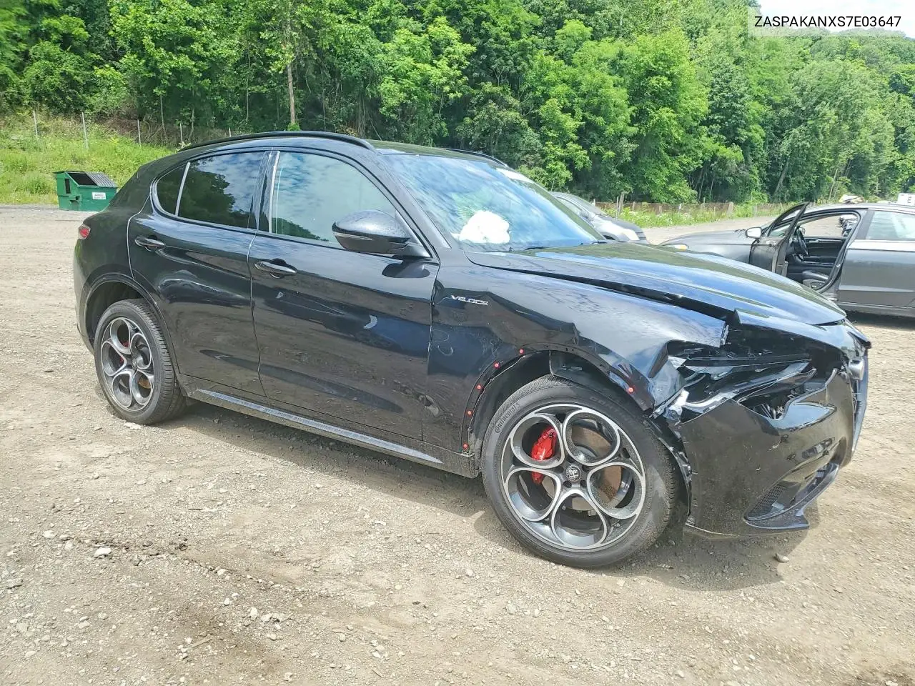 2025 Alfa Romeo Stelvio Base VIN: ZASPAKANXS7E03647 Lot: 58808766