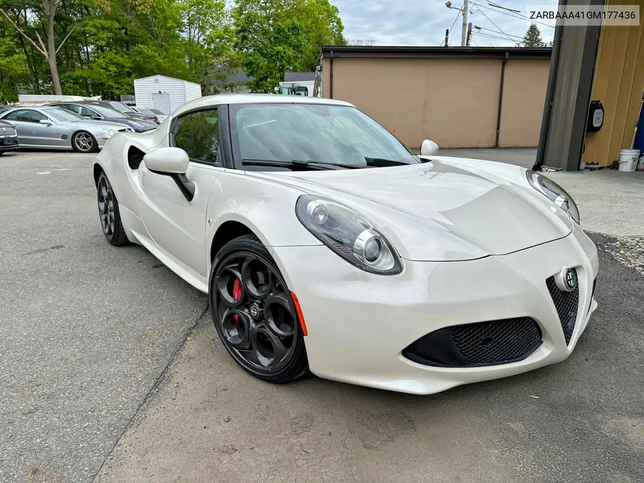 2016 Alfa Romeo 4C VIN: ZARBAAA41GM177436 Lot: 53692196
