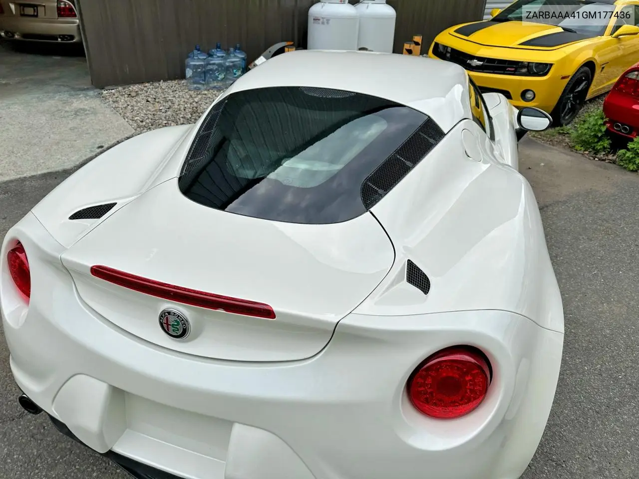 2016 Alfa Romeo 4C VIN: ZARBAAA41GM177436 Lot: 53692196