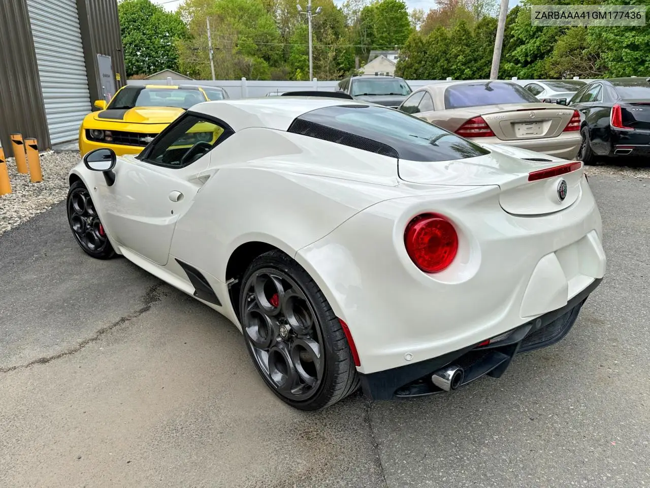 2016 Alfa Romeo 4C VIN: ZARBAAA41GM177436 Lot: 53692196