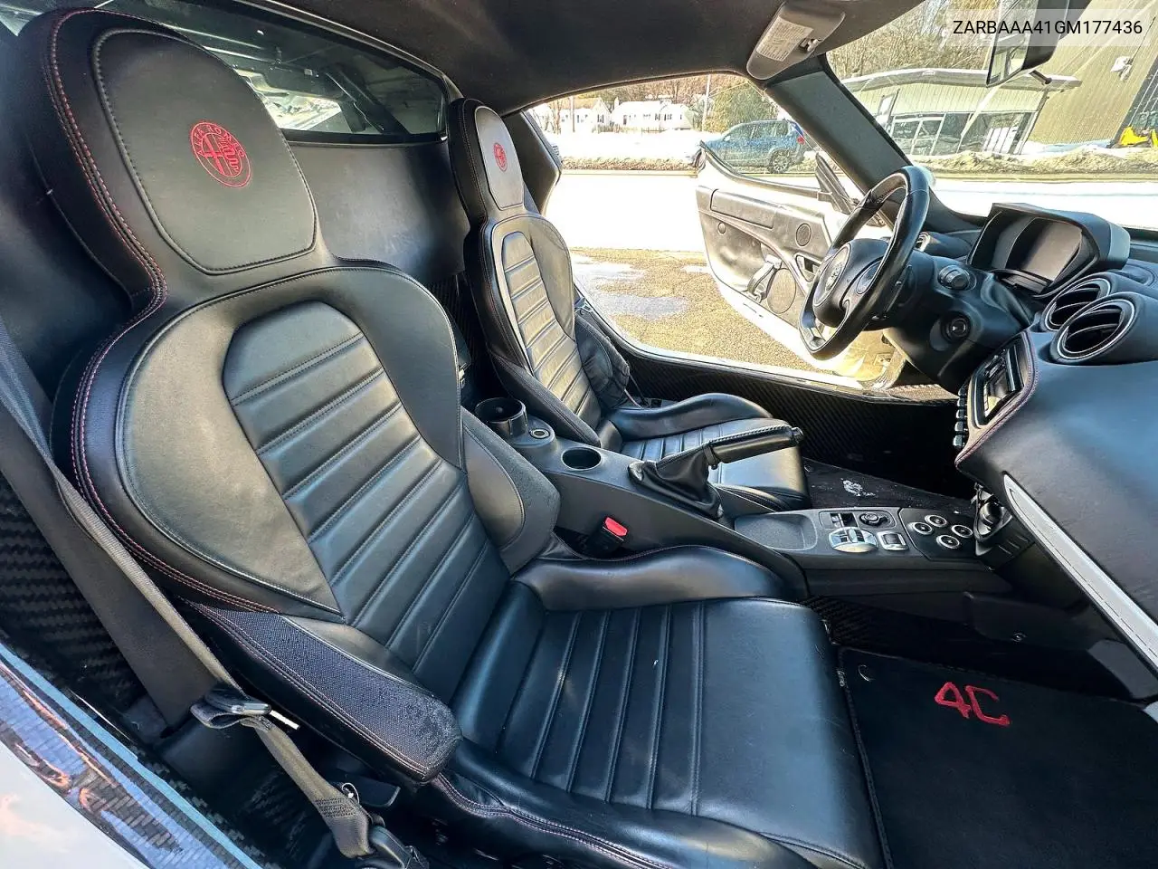 2016 Alfa Romeo 4C VIN: ZARBAAA41GM177436 Lot: 53692196