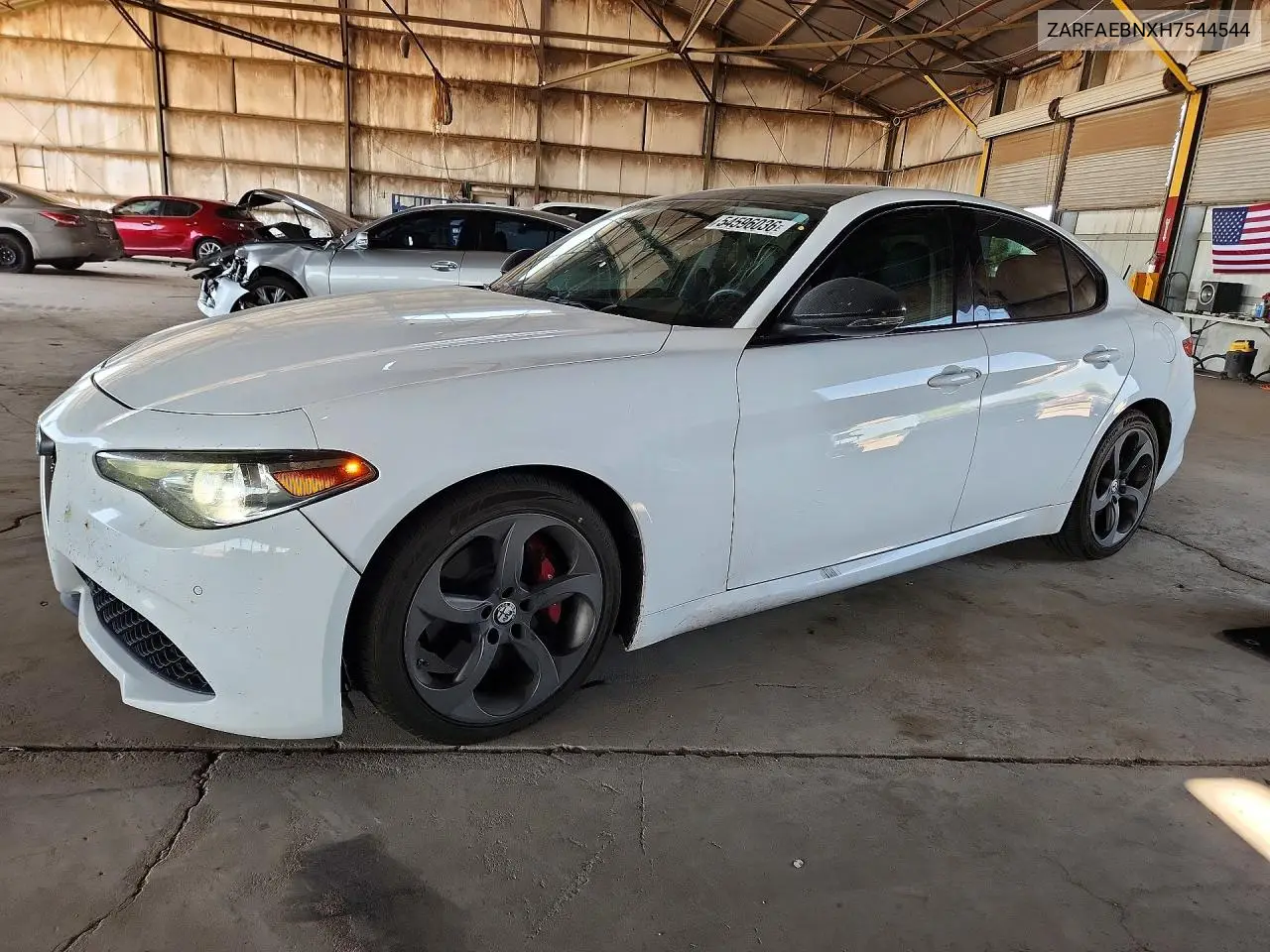 2017 Alfa Romeo Giulia VIN: ZARFAEBNXH7544544 Lot: 54596036
