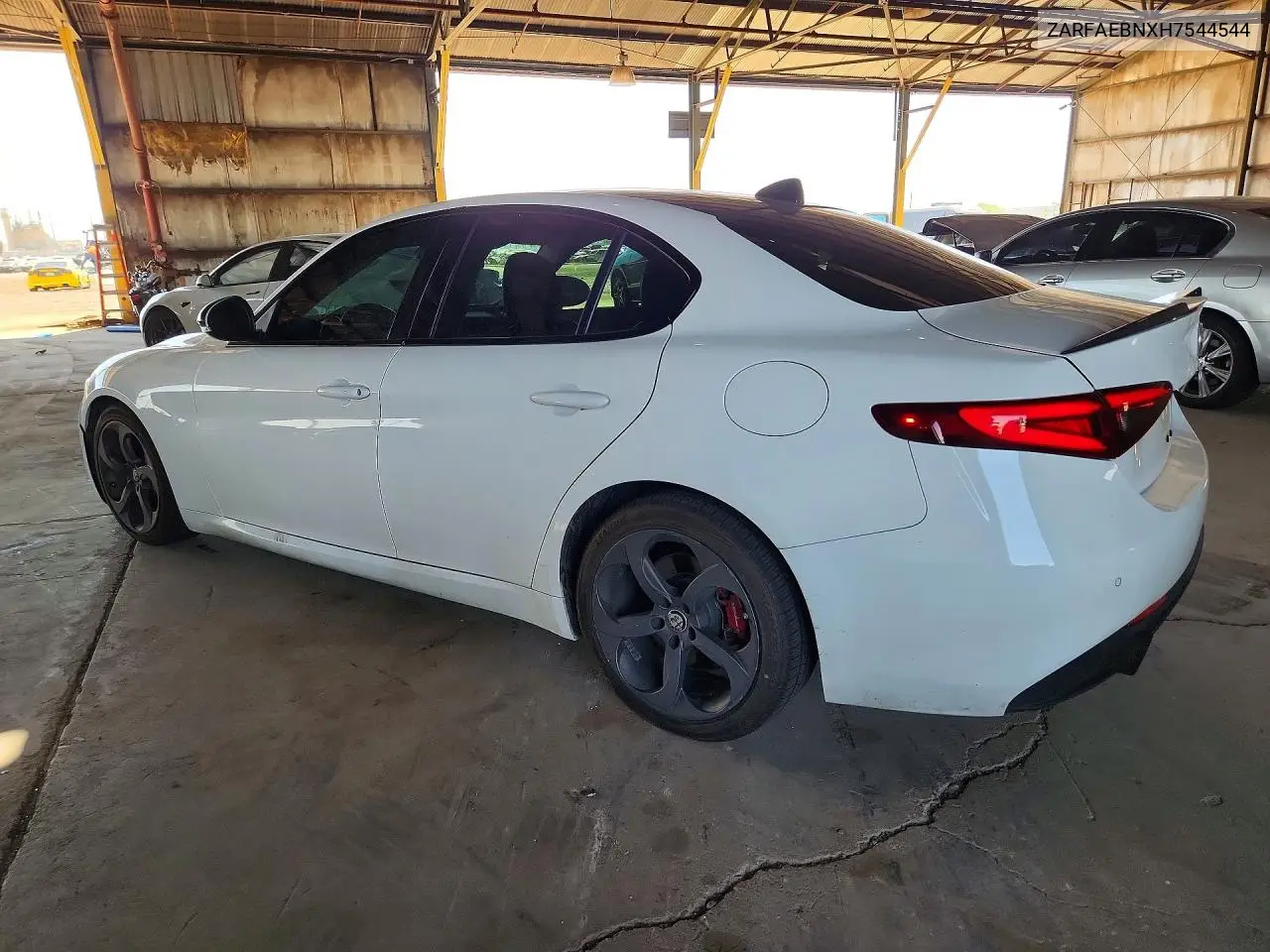 2017 Alfa Romeo Giulia VIN: ZARFAEBNXH7544544 Lot: 54596036