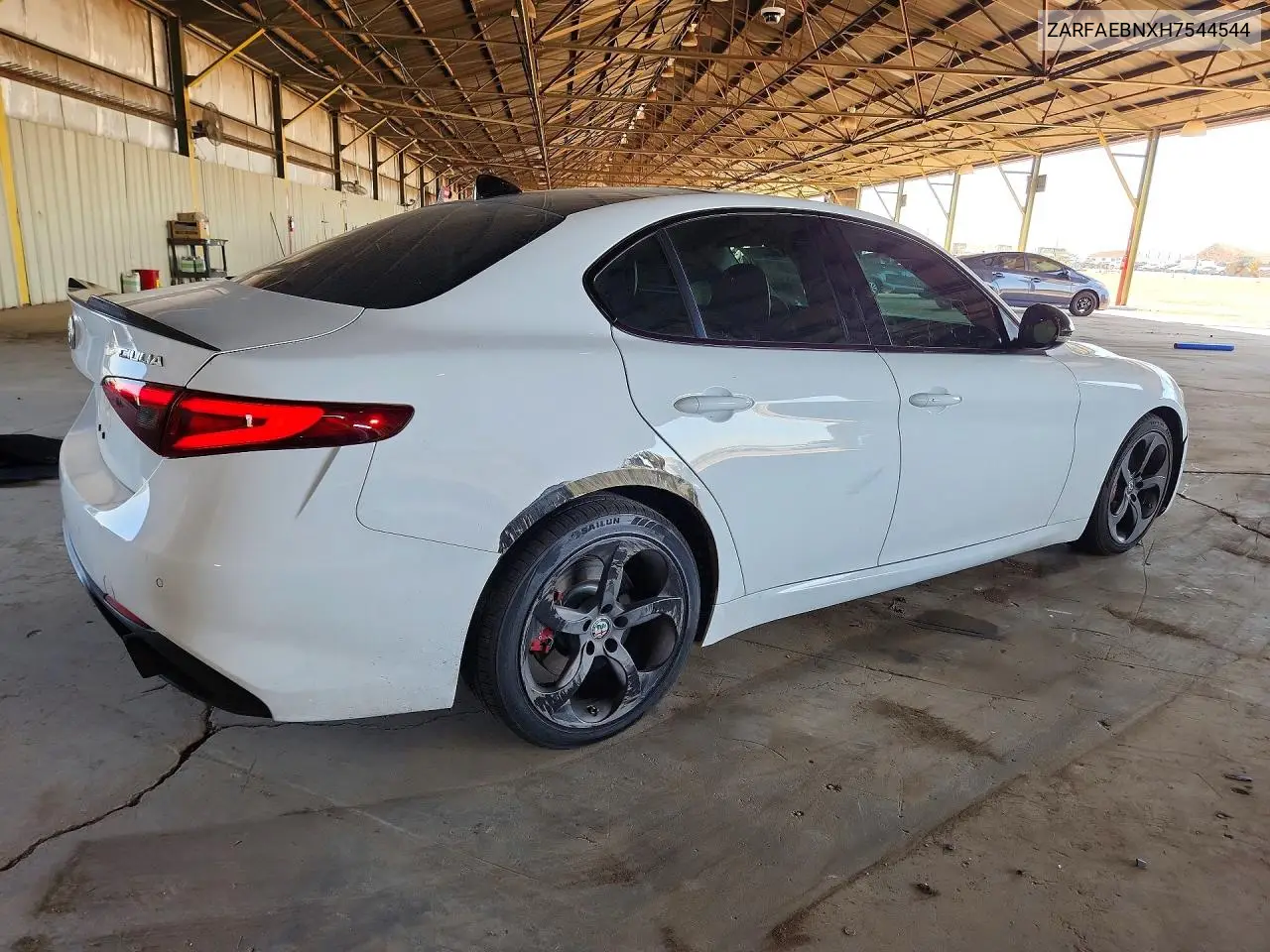2017 Alfa Romeo Giulia VIN: ZARFAEBNXH7544544 Lot: 54596036