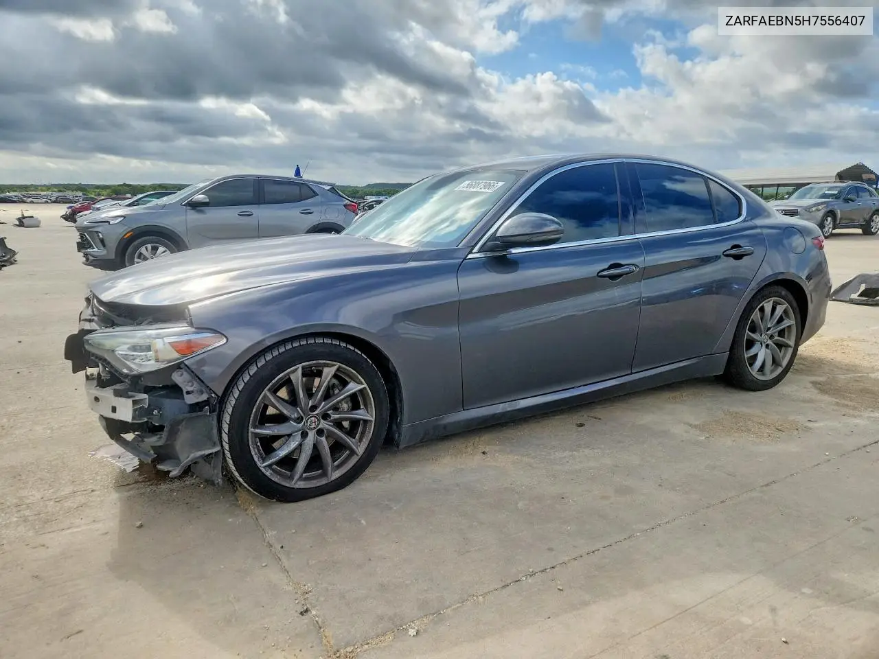 2017 Alfa Romeo Giulia VIN: ZARFAEBN5H7556407 Lot: 56887966