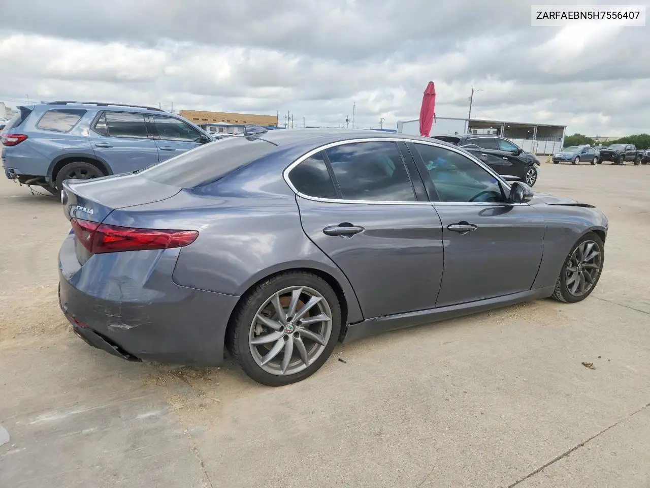 2017 Alfa Romeo Giulia VIN: ZARFAEBN5H7556407 Lot: 56887966