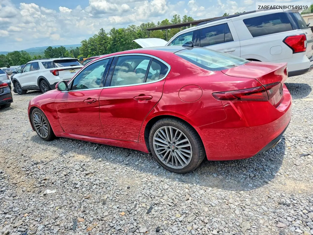 2017 Alfa Romeo Giulia Ti VIN: ZARFAECN8H7549319 Lot: 57822996