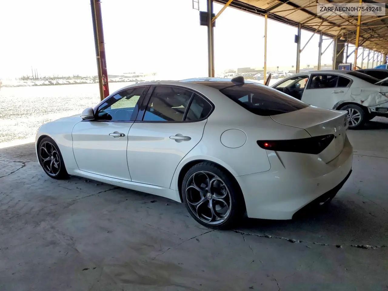 2017 Alfa Romeo Giulia Ti VIN: ZARFAECN0H7549248 Lot: 57968416
