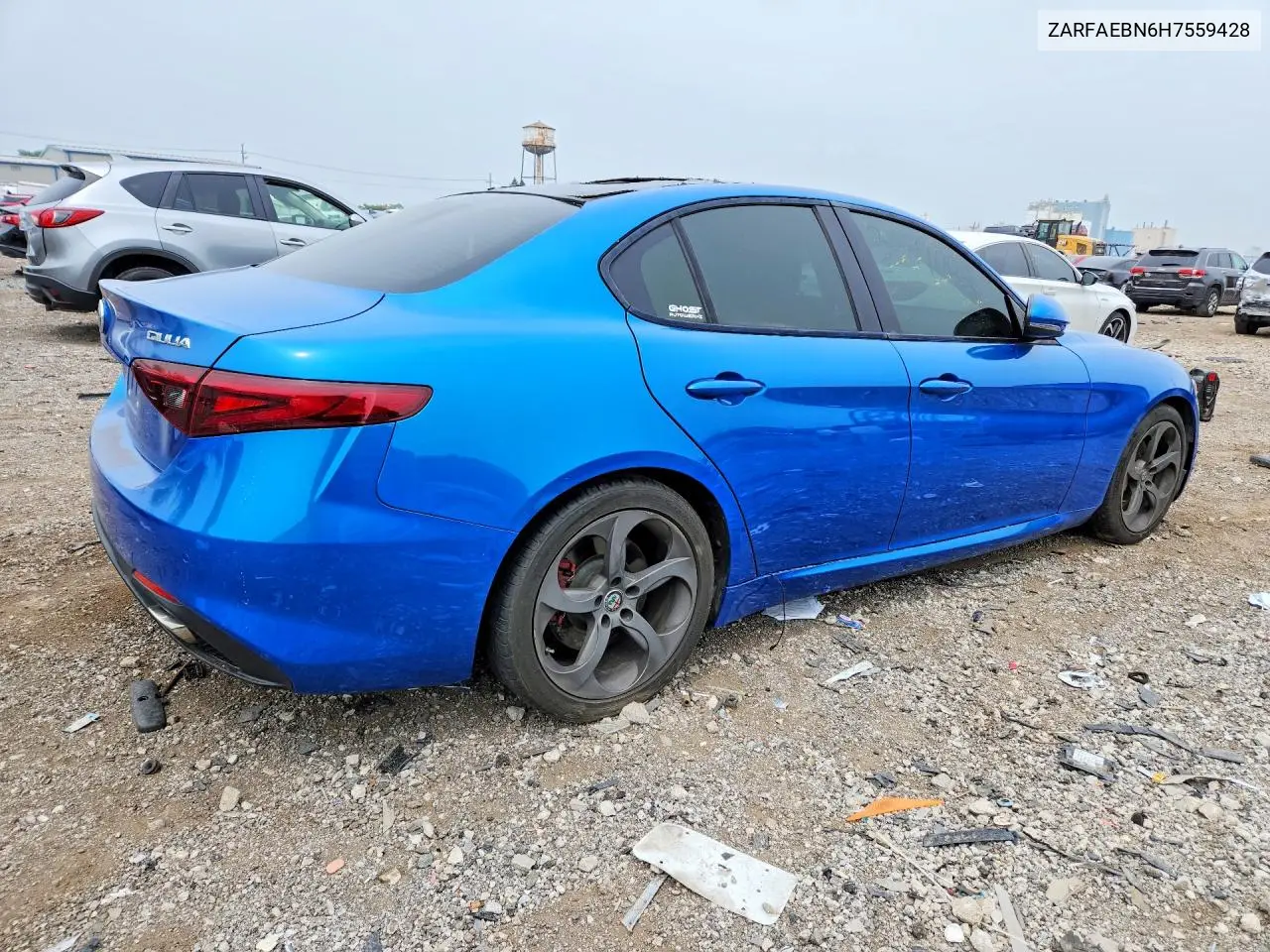 2017 Alfa Romeo Giulia VIN: ZARFAEBN6H7559428 Lot: 61913776