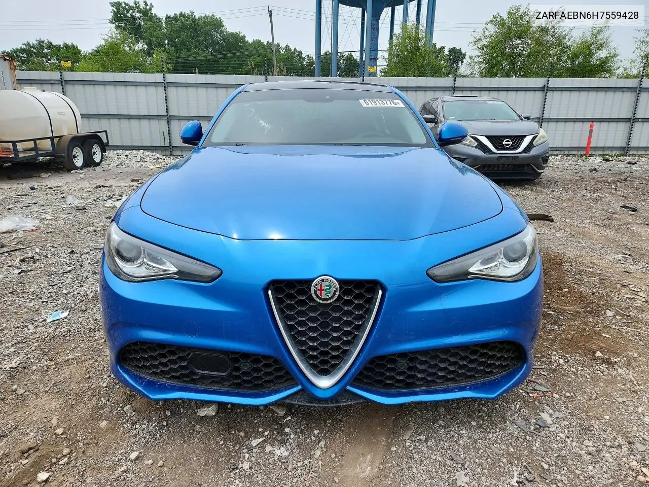 2017 Alfa Romeo Giulia VIN: ZARFAEBN6H7559428 Lot: 61913776