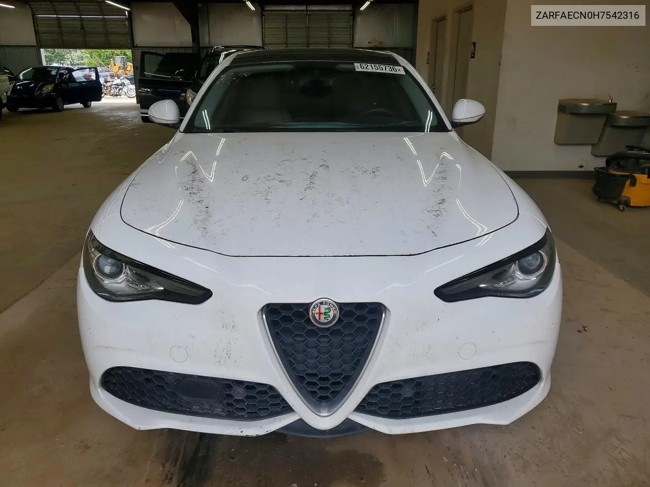 2017 Alfa Romeo Giulia Ti VIN: ZARFAECN0H7542316 Lot: 62155736