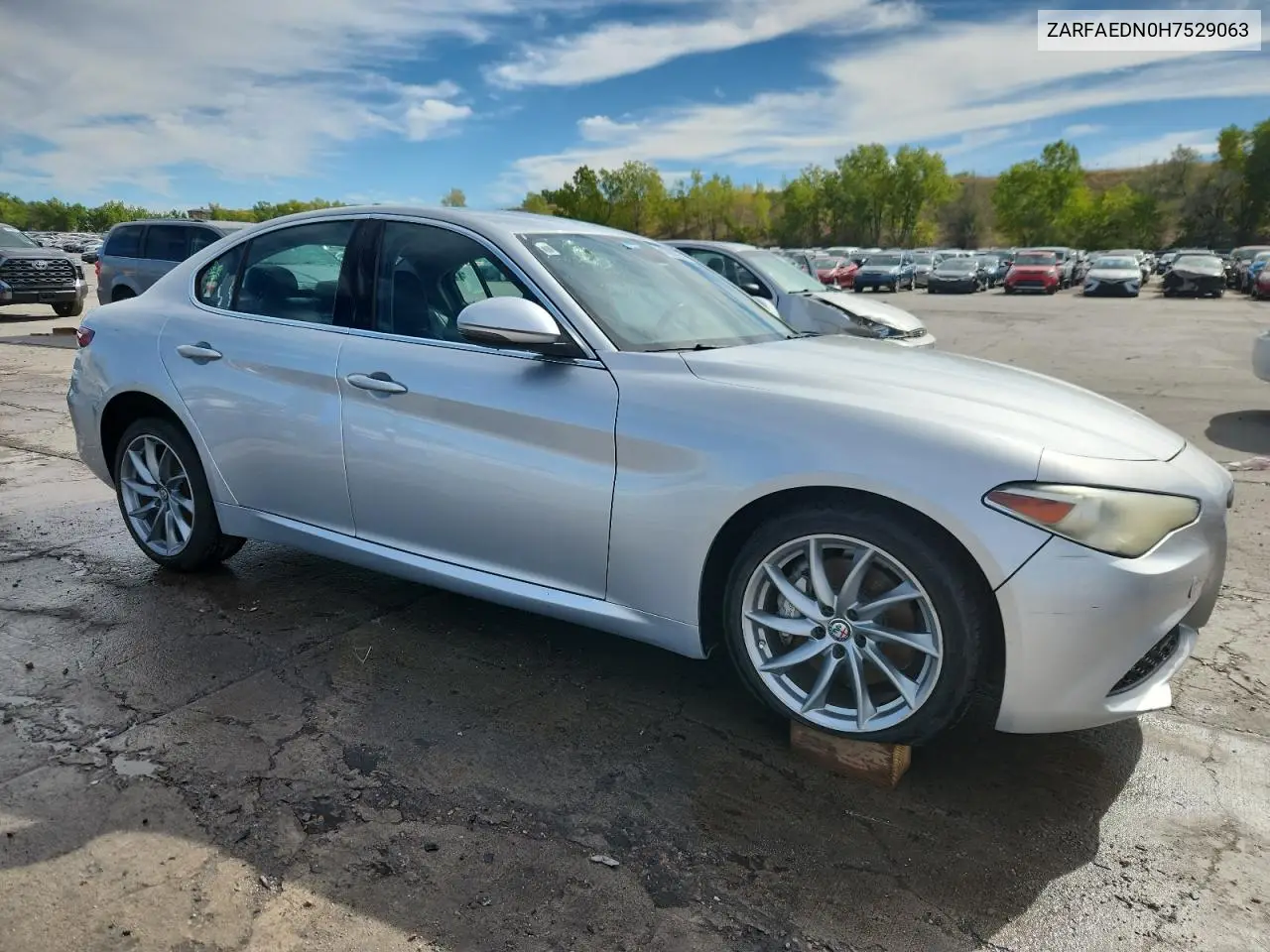 ZARFAEDN0H7529063 2017 Alfa Romeo Giulia Q4