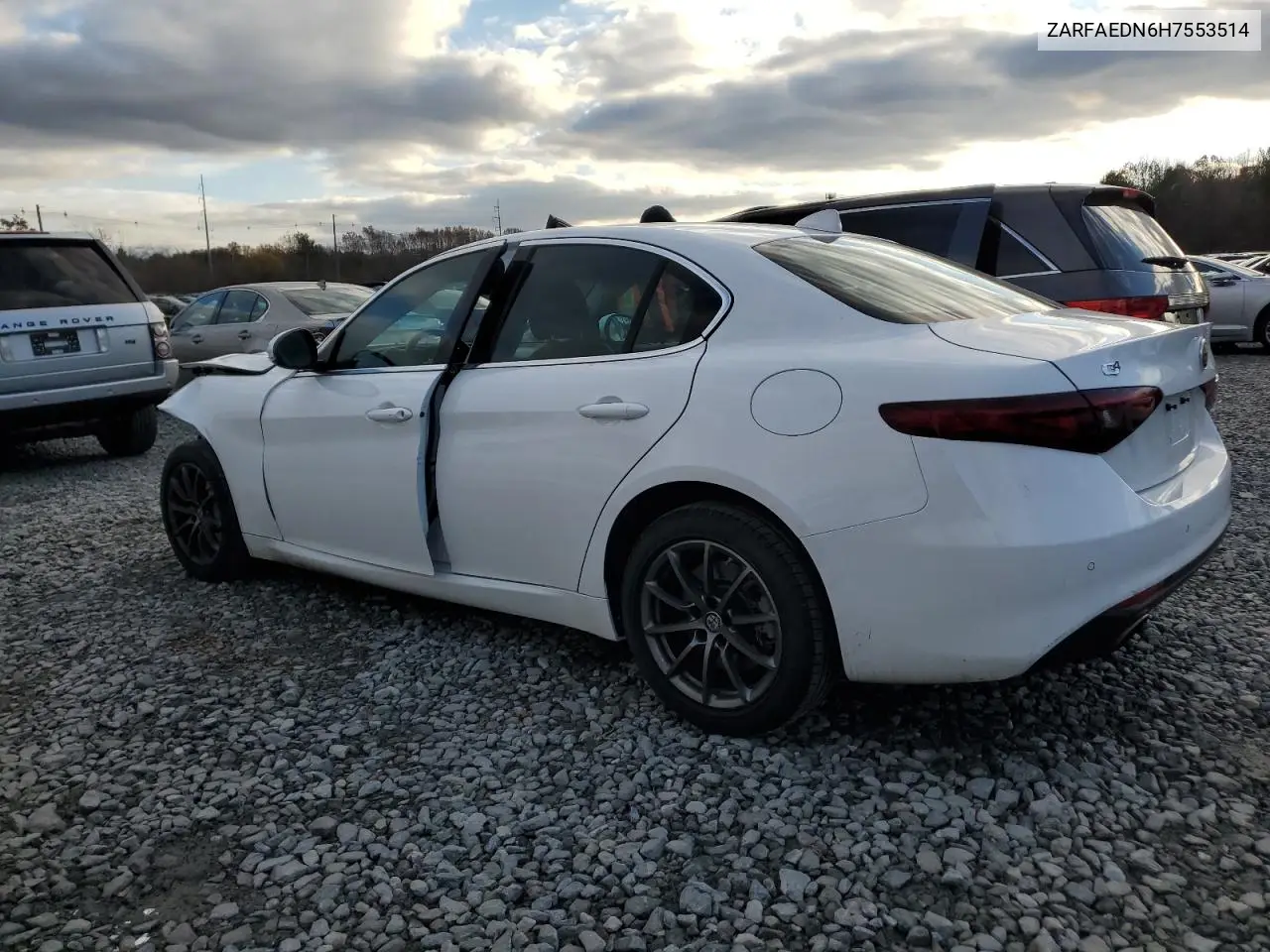 ZARFAEDN6H7553514 2017 Alfa Romeo Giulia Q4