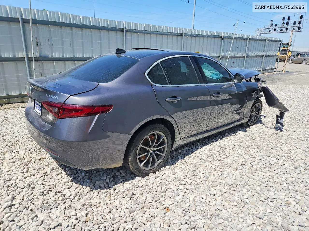 2018 Alfa Romeo Giulia Q4 VIN: ZARFAEDNXJ7563985 Lot: 50492996