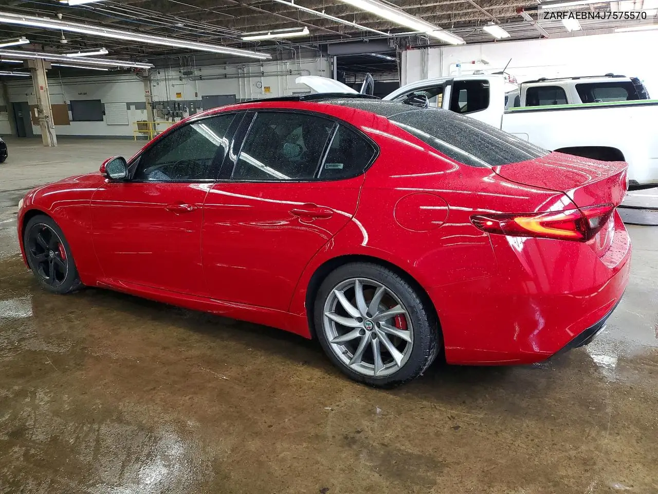 2018 Alfa Romeo Giulia VIN: ZARFAEBN4J7575570 Lot: 54695676