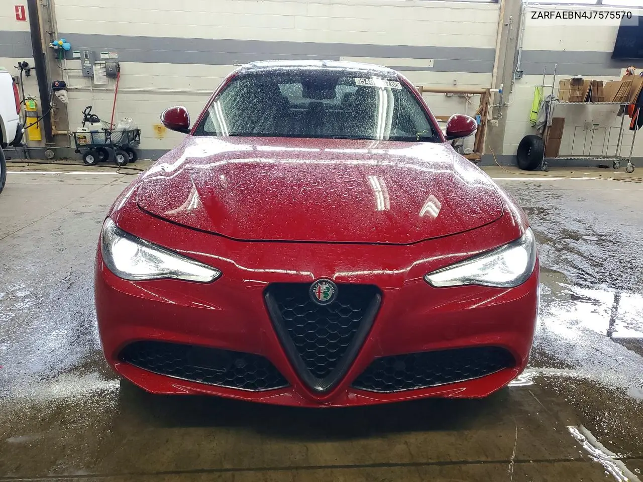 2018 Alfa Romeo Giulia VIN: ZARFAEBN4J7575570 Lot: 54695676