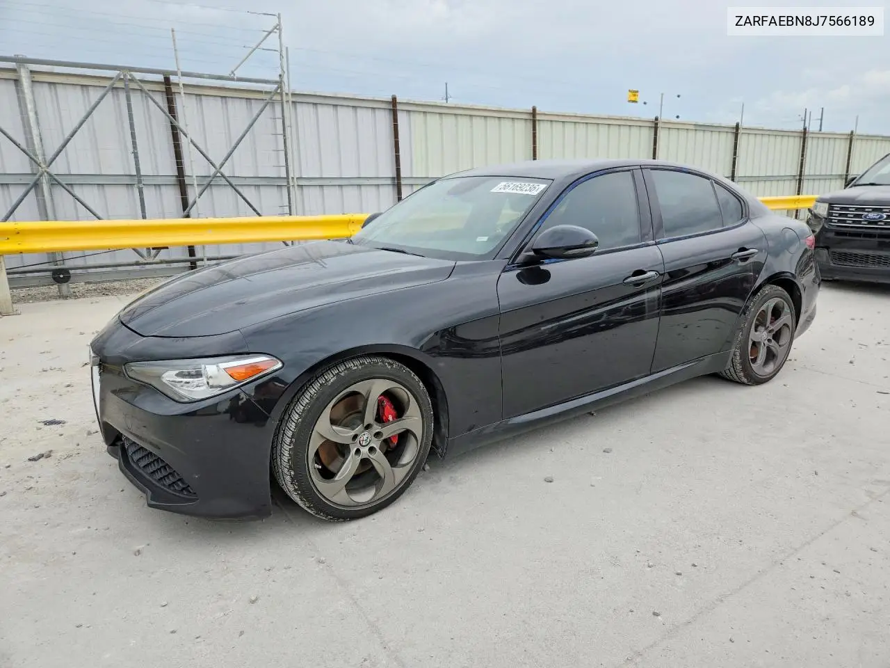 2018 Alfa Romeo Giulia VIN: ZARFAEBN8J7566189 Lot: 56169236