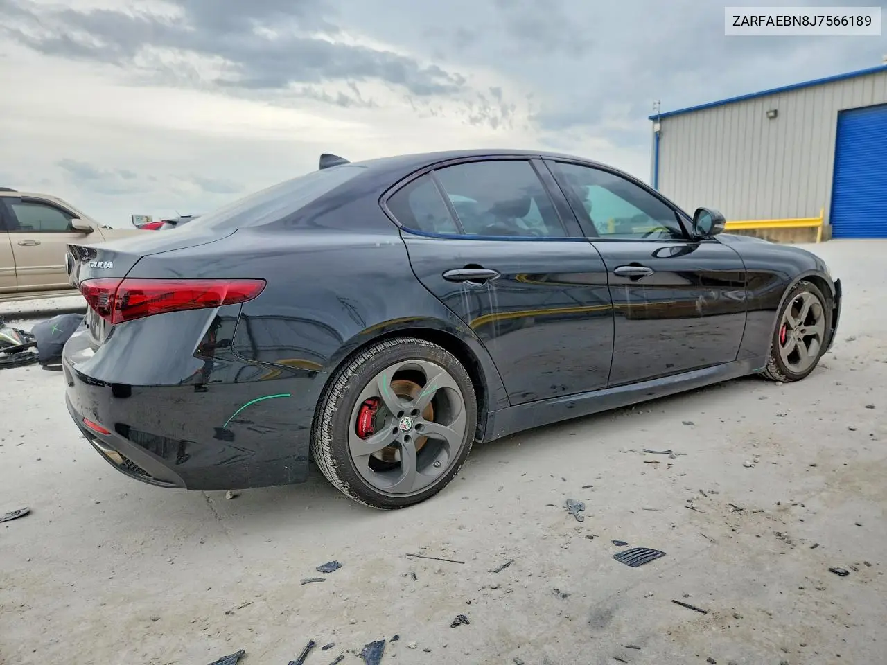2018 Alfa Romeo Giulia VIN: ZARFAEBN8J7566189 Lot: 56169236