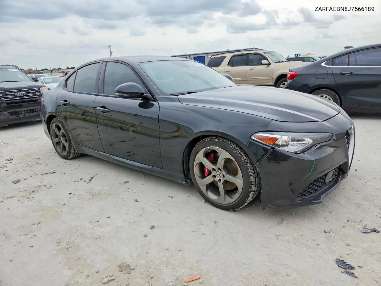 2018 Alfa Romeo Giulia VIN: ZARFAEBN8J7566189 Lot: 56169236
