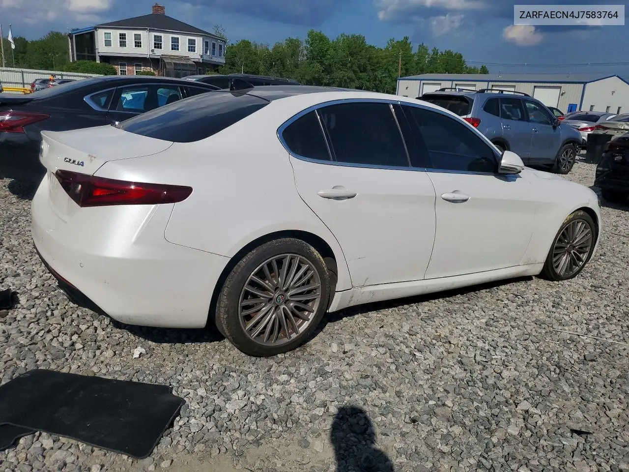 2018 Alfa Romeo Giulia Ti VIN: ZARFAECN4J7583764 Lot: 57401886