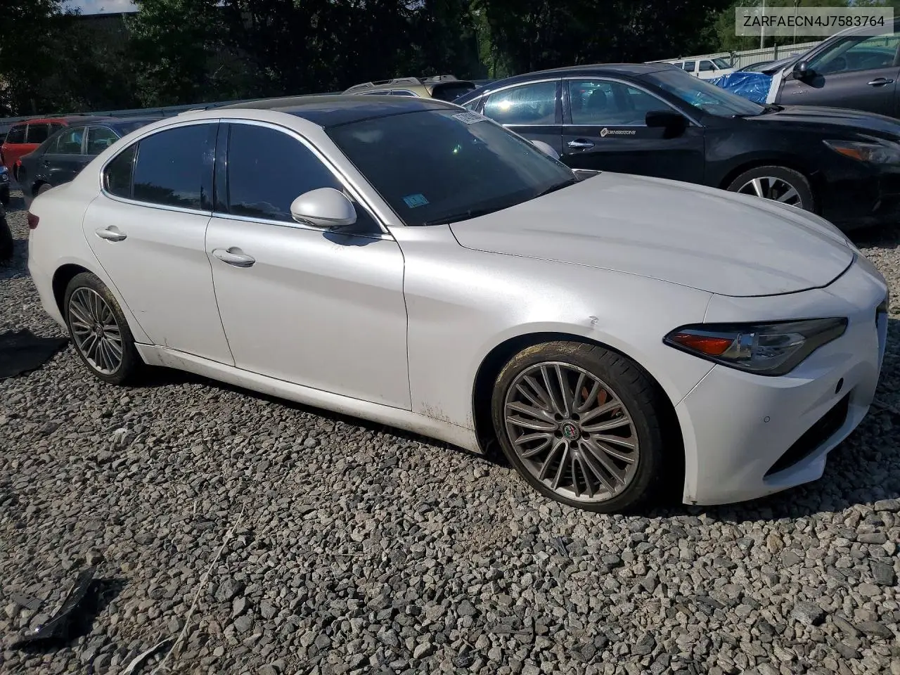 2018 Alfa Romeo Giulia Ti VIN: ZARFAECN4J7583764 Lot: 57401886
