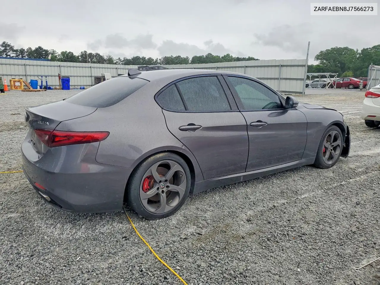 2018 Alfa Romeo Giulia VIN: ZARFAEBN8J7566273 Lot: 57504506