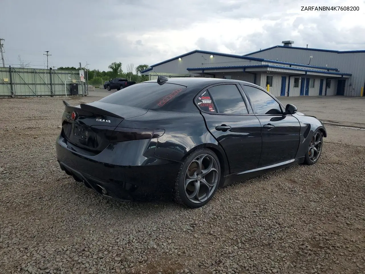 2019 Alfa Romeo Giulia Ti VIN: ZARFANBN4K7608200 Lot: 56030686