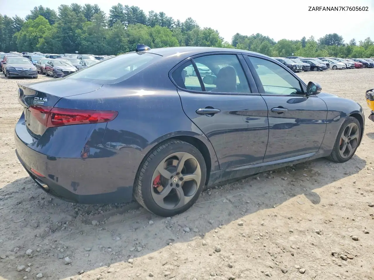 2019 Alfa Romeo Giulia VIN: ZARFANAN7K7605602 Lot: 56503516