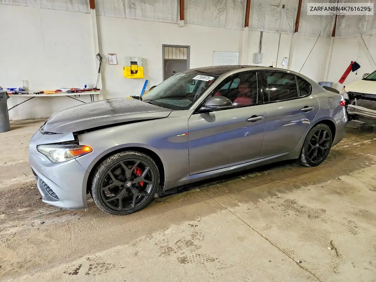 2019 Alfa Romeo Giulia Ti VIN: ZARFANBN4K7616295 Lot: 57569976