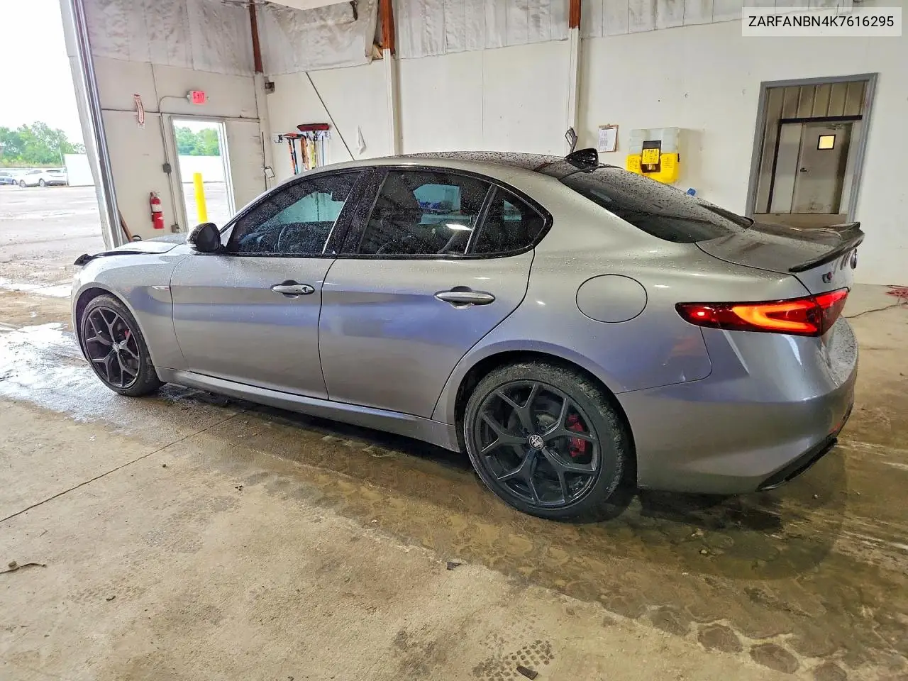2019 Alfa Romeo Giulia Ti VIN: ZARFANBN4K7616295 Lot: 57569976