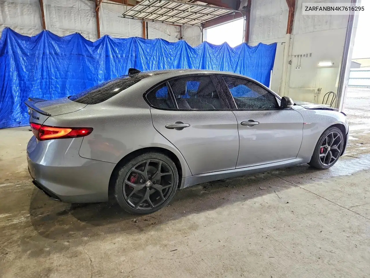 2019 Alfa Romeo Giulia Ti VIN: ZARFANBN4K7616295 Lot: 57569976