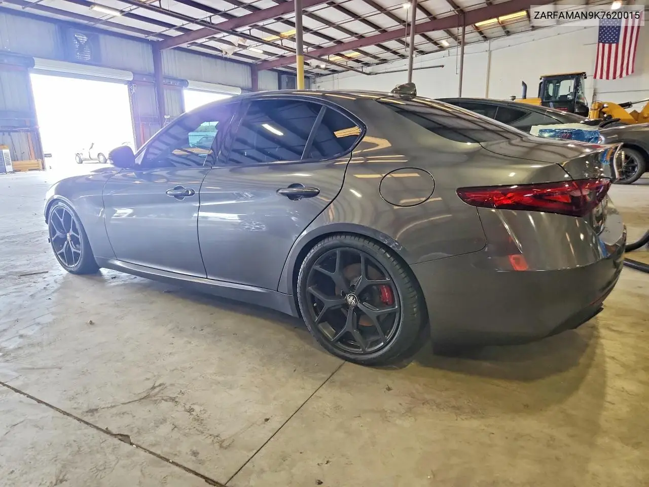 2019 Alfa Romeo Giulia VIN: ZARFAMAN9K7620015 Lot: 59132286