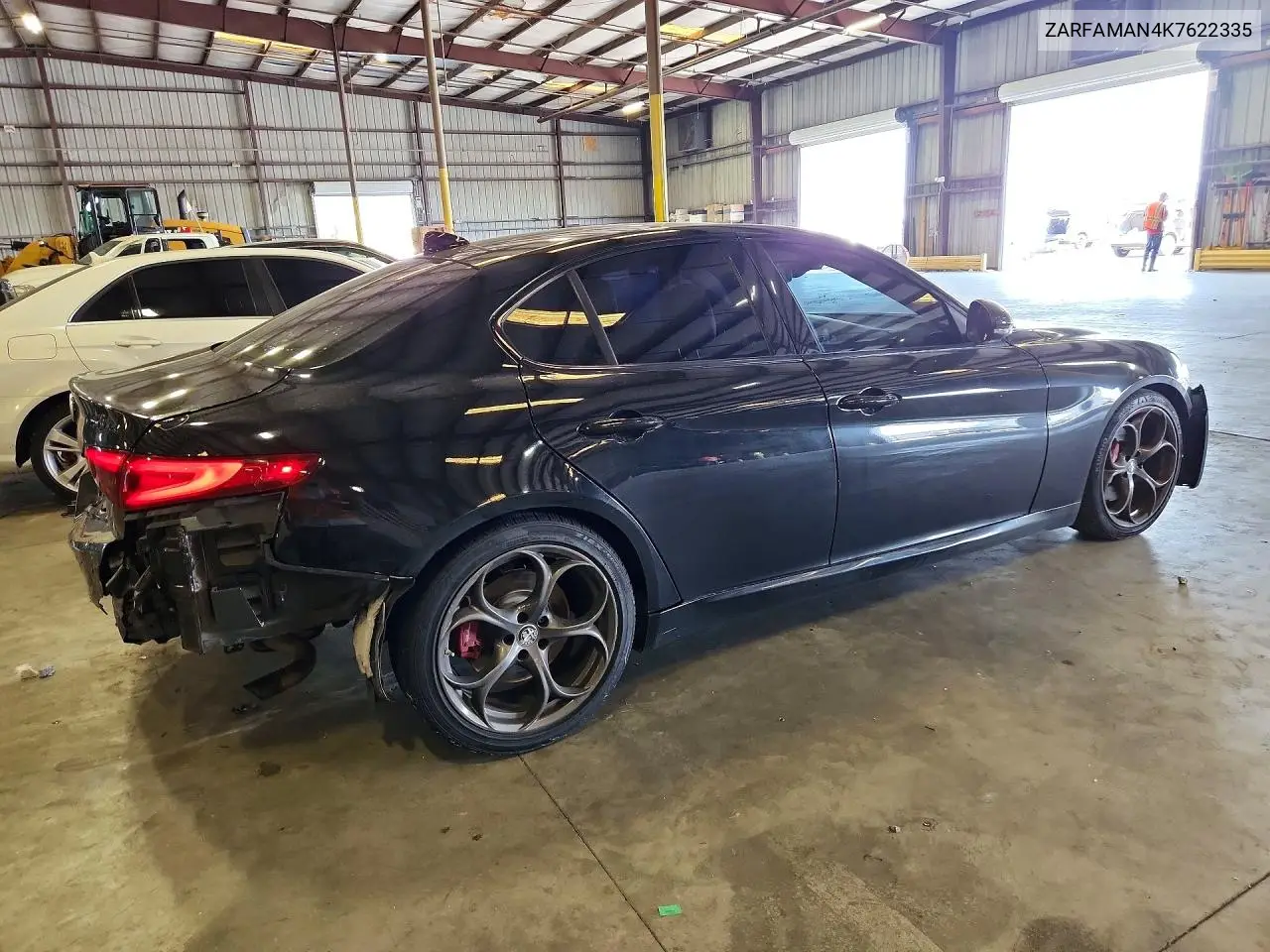 2019 Alfa Romeo Giulia VIN: ZARFAMAN4K7622335 Lot: 59984516