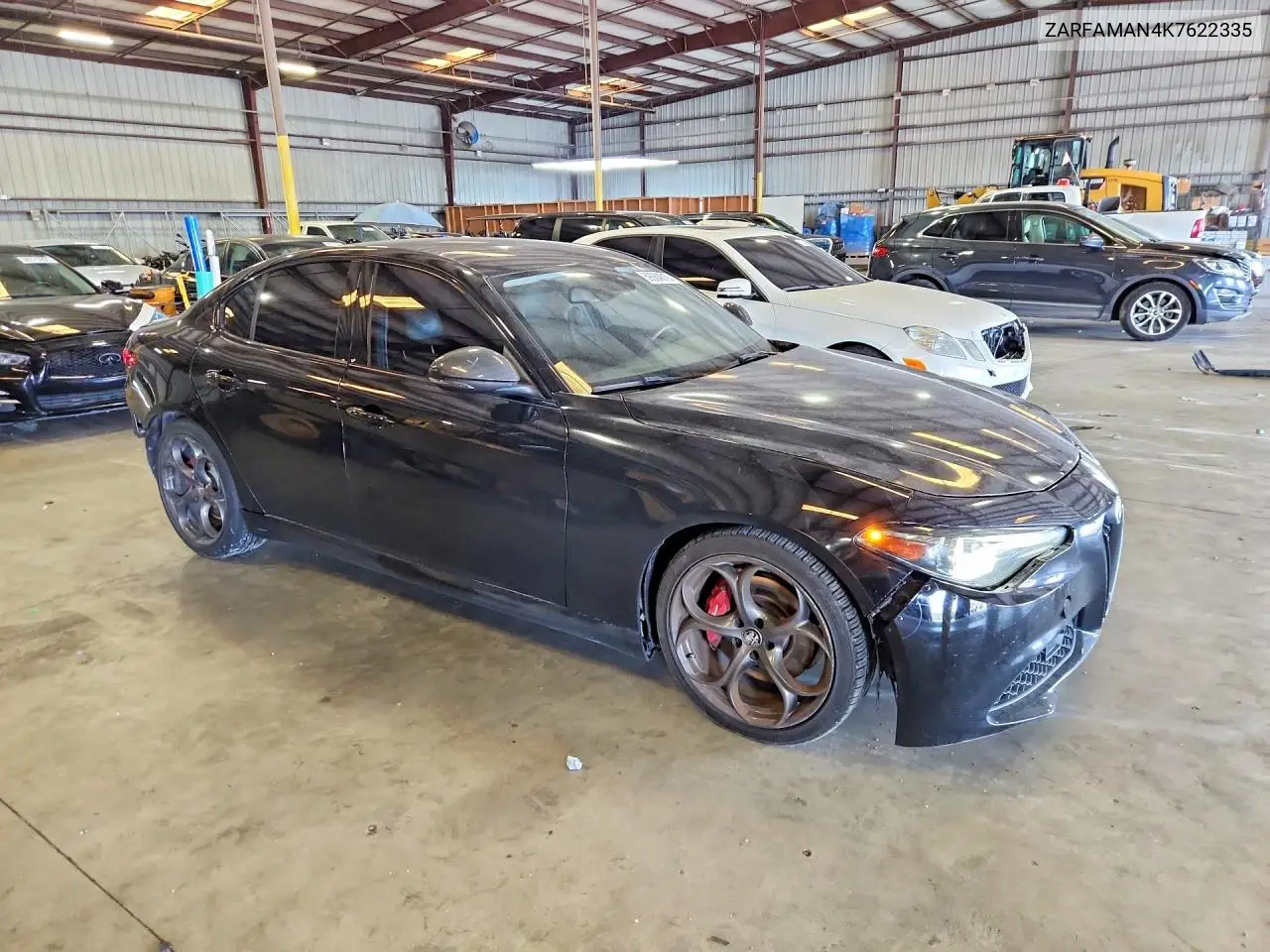 2019 Alfa Romeo Giulia VIN: ZARFAMAN4K7622335 Lot: 59984516