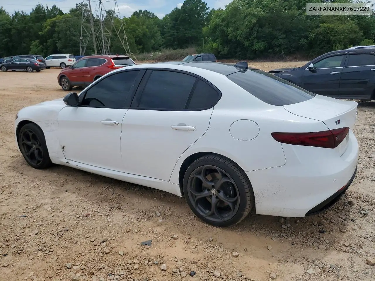2019 Alfa Romeo Giulia VIN: ZARFANANXK7607229 Lot: 61709186