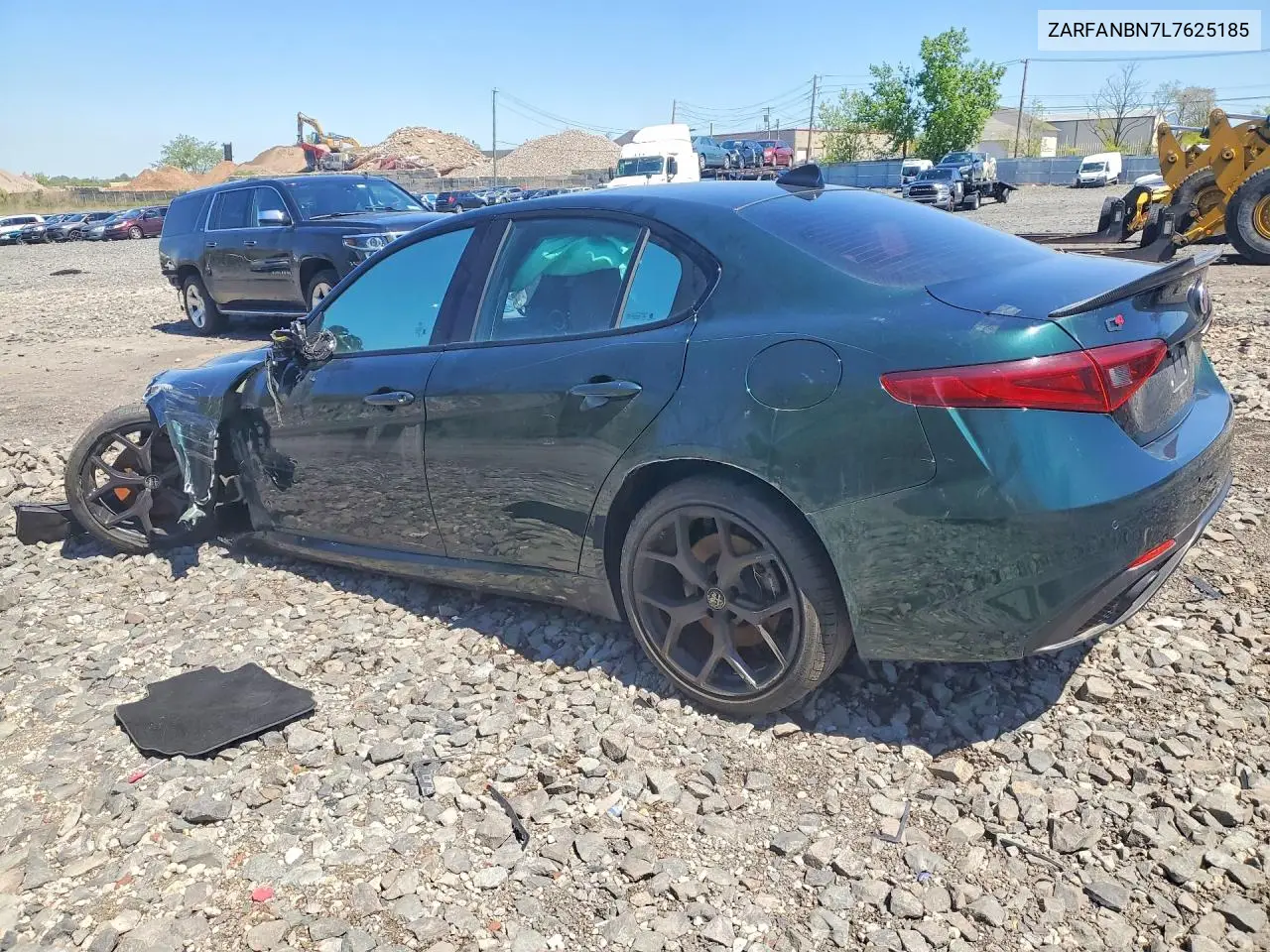 2020 Alfa Romeo Giulia Ti VIN: ZARFANBN7L7625185 Lot: 51004786