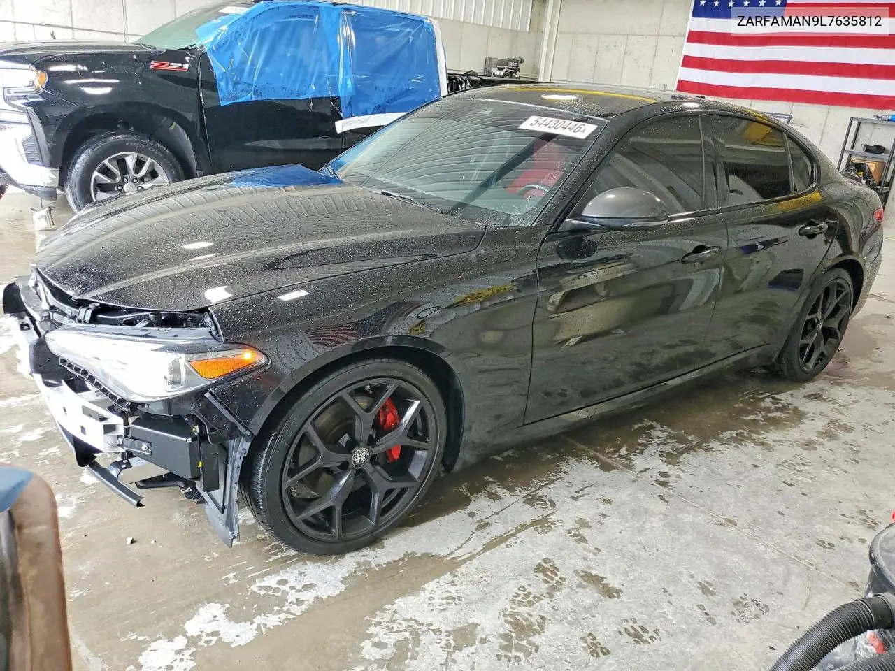 2020 Alfa Romeo Giulia VIN: ZARFAMAN9L7635812 Lot: 54430446