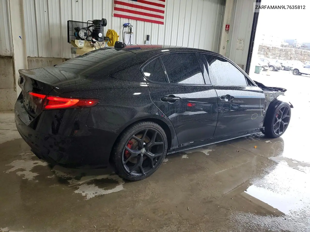 2020 Alfa Romeo Giulia VIN: ZARFAMAN9L7635812 Lot: 54430446